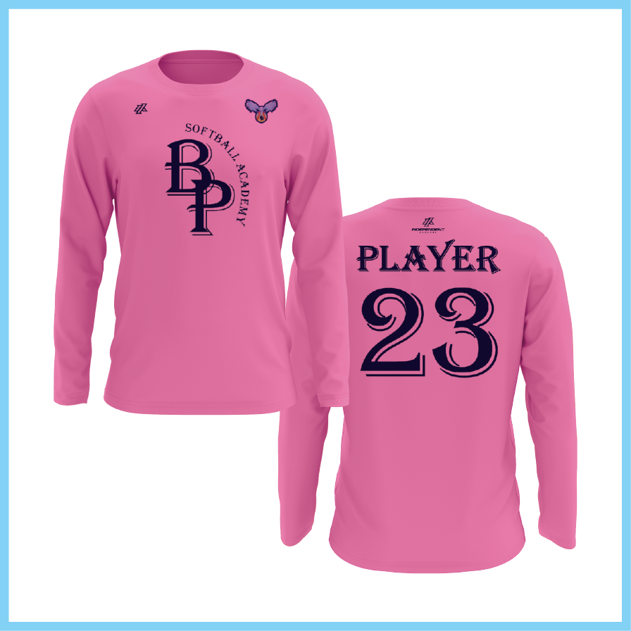 BP Softball Academy Logo Long Sleeve Shirt - Owls