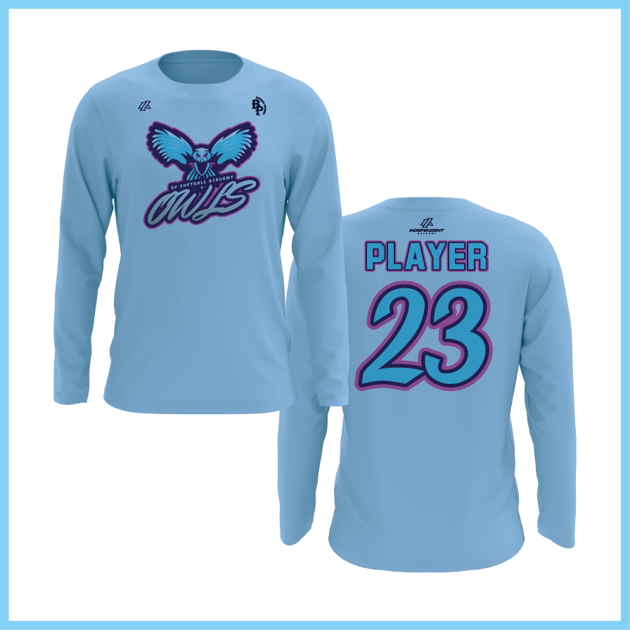 BP Owls Logo Long Sleeve Shirt