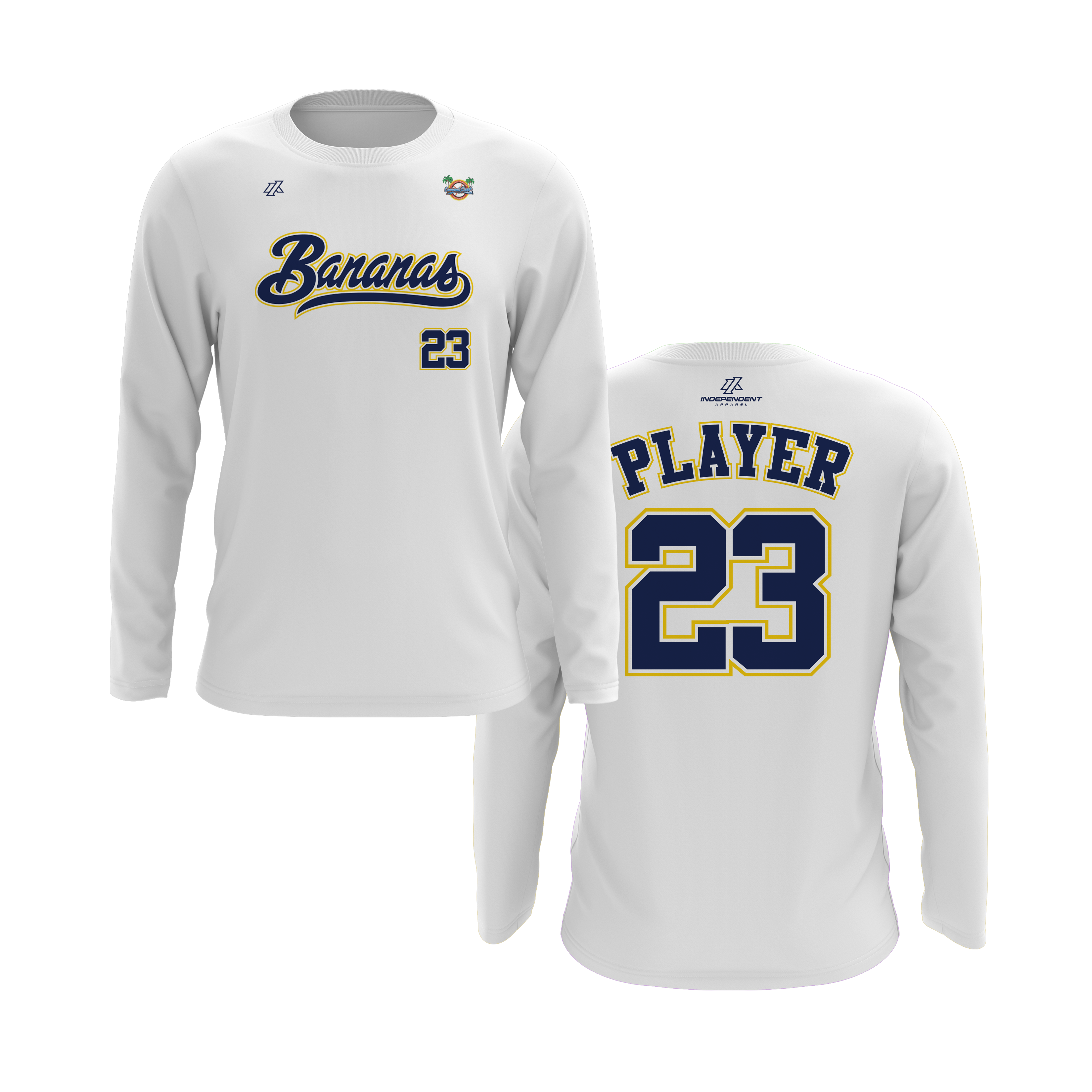 CCLL Bananas Script Logo Long Sleeve Shirt