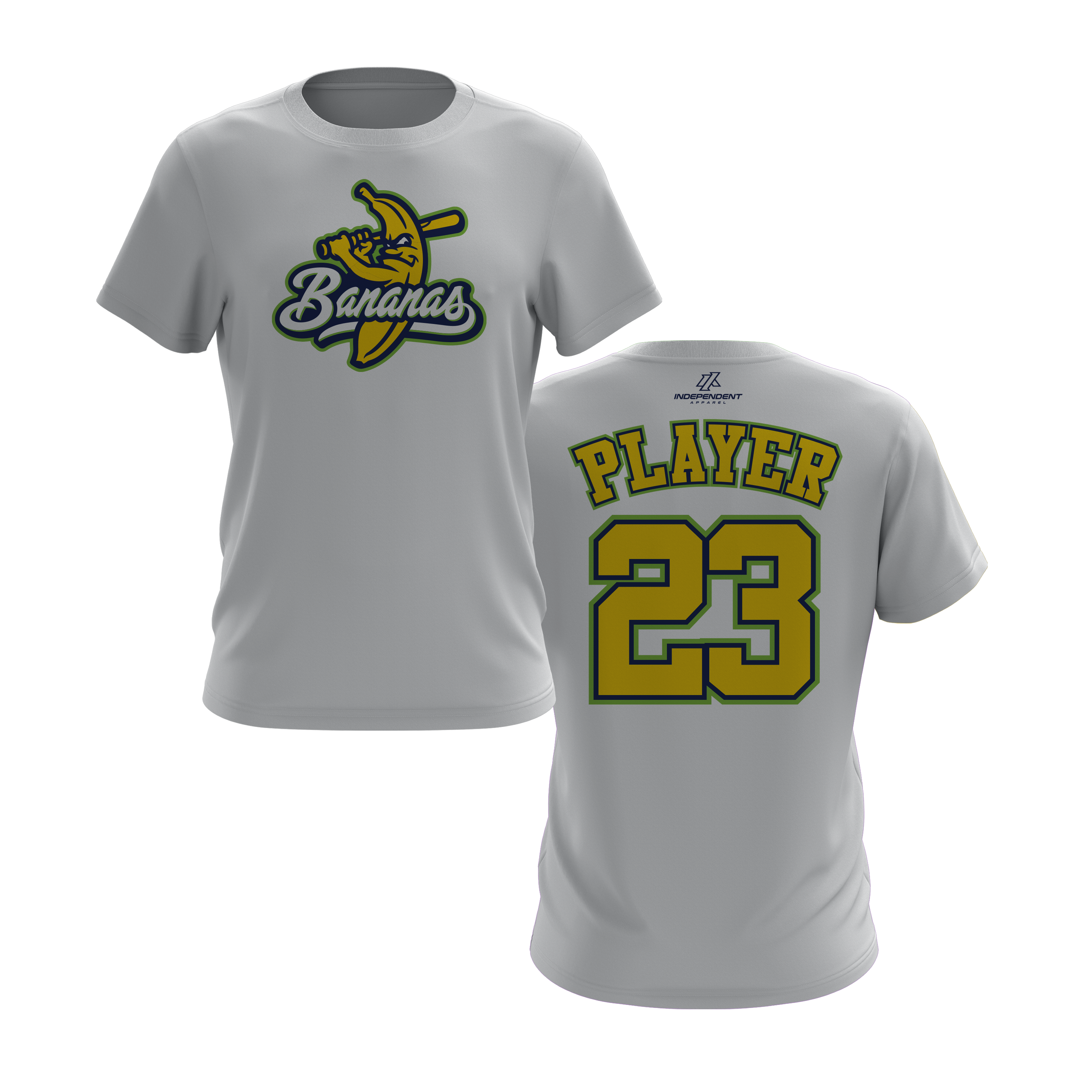 CCLL Bananas Mascot Short Sleeve Shirt