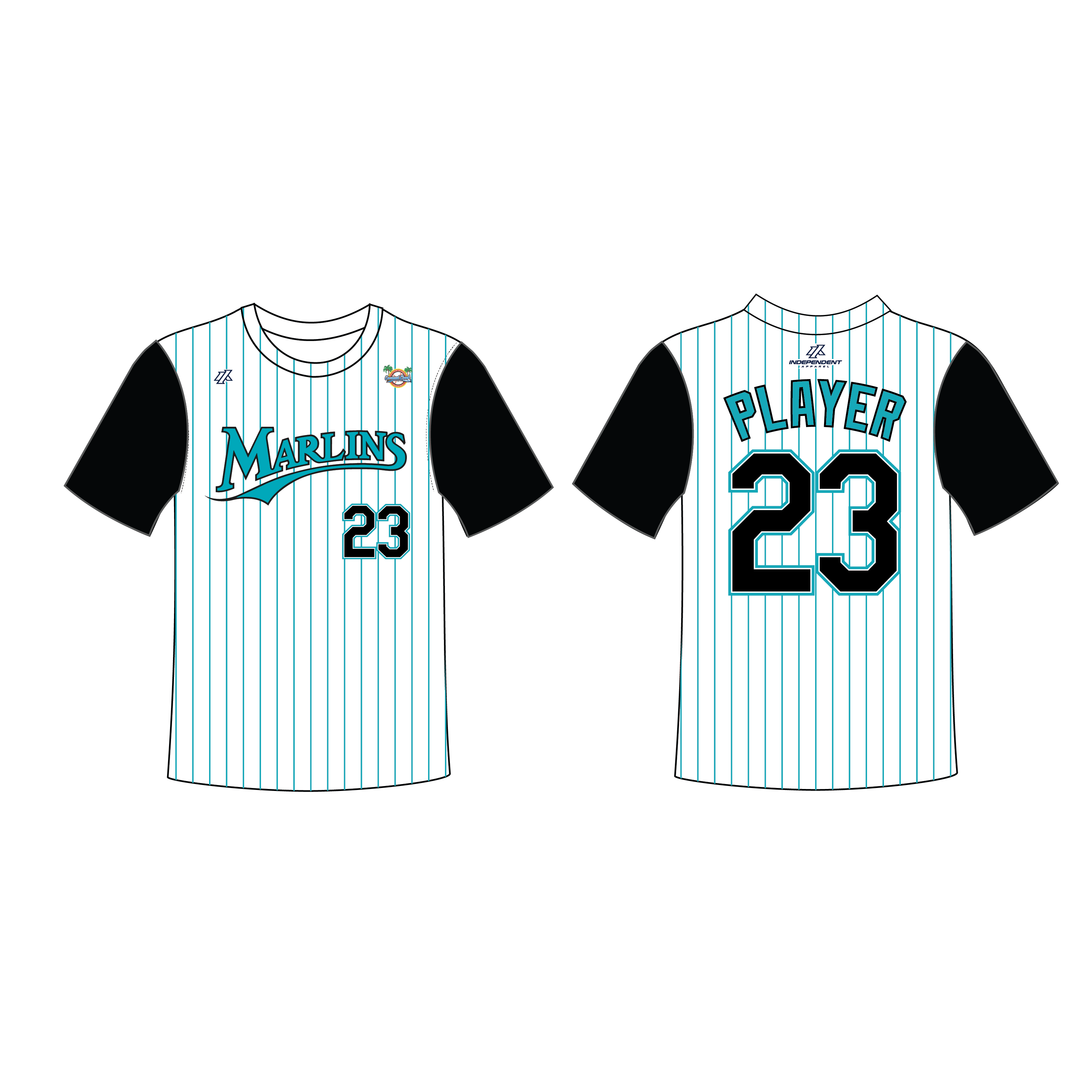 Custom marlins jersey best sale