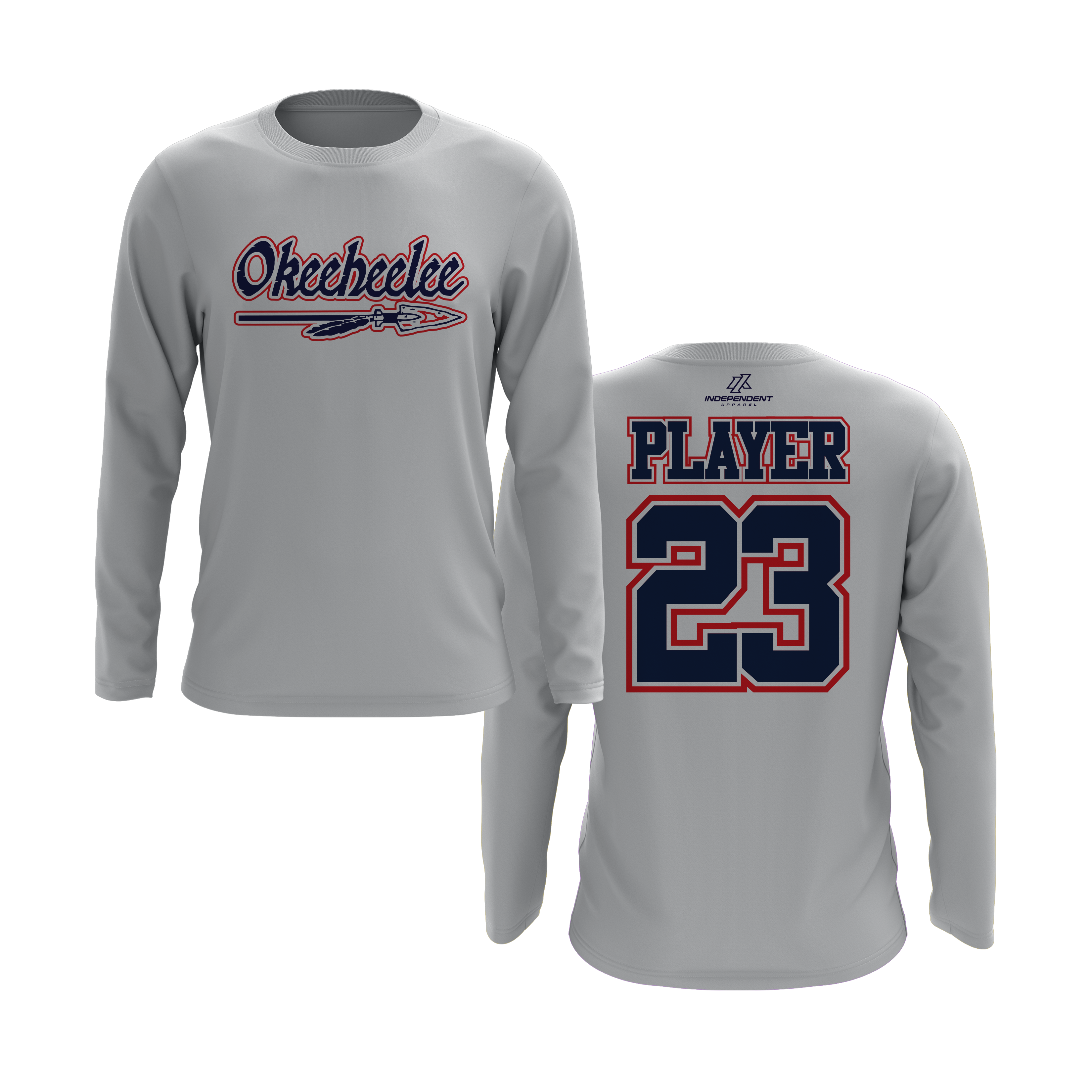Okeeheelee Logo Long Sleeve Shirt