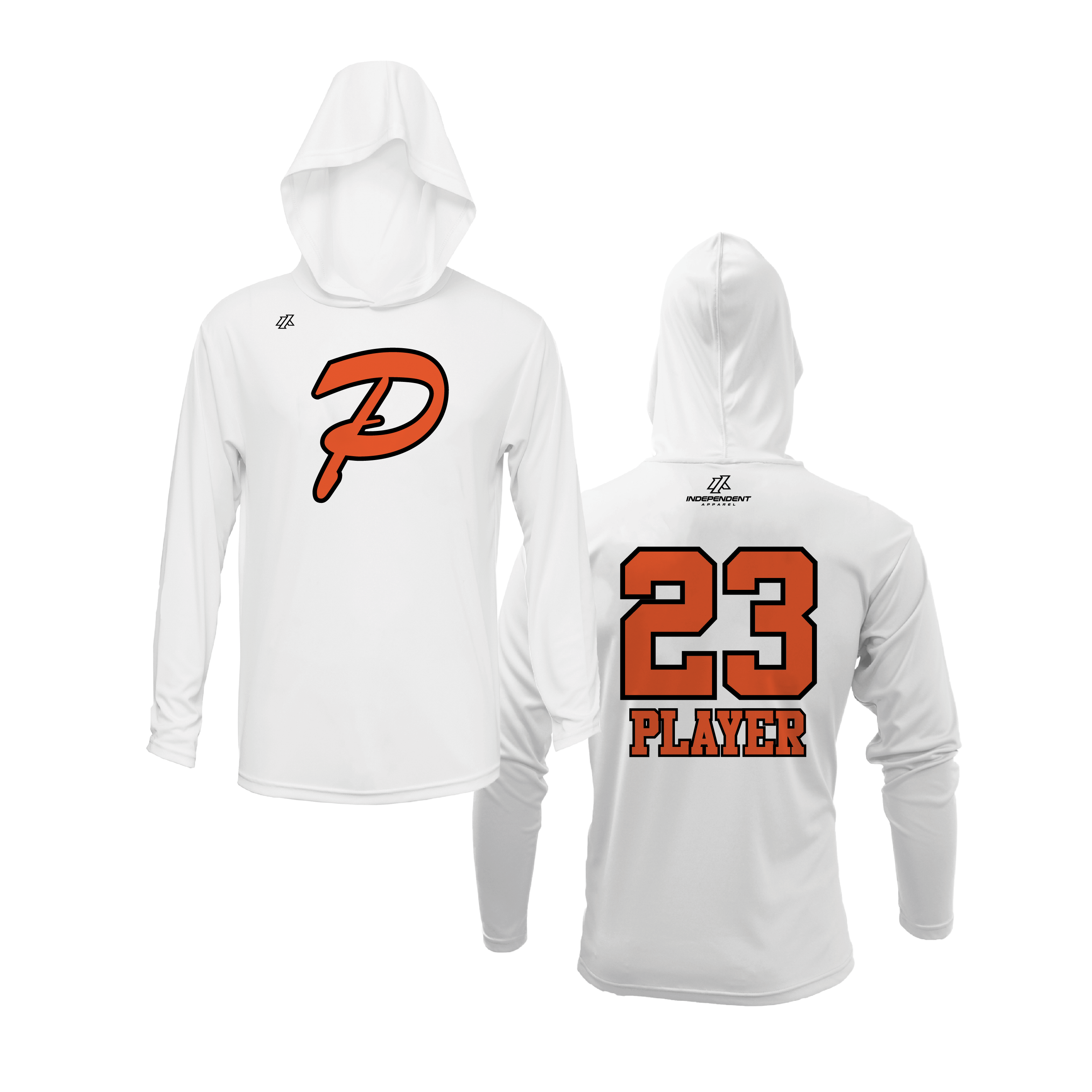 Dolman 10U P Script Logo Lightweight Hoodie
