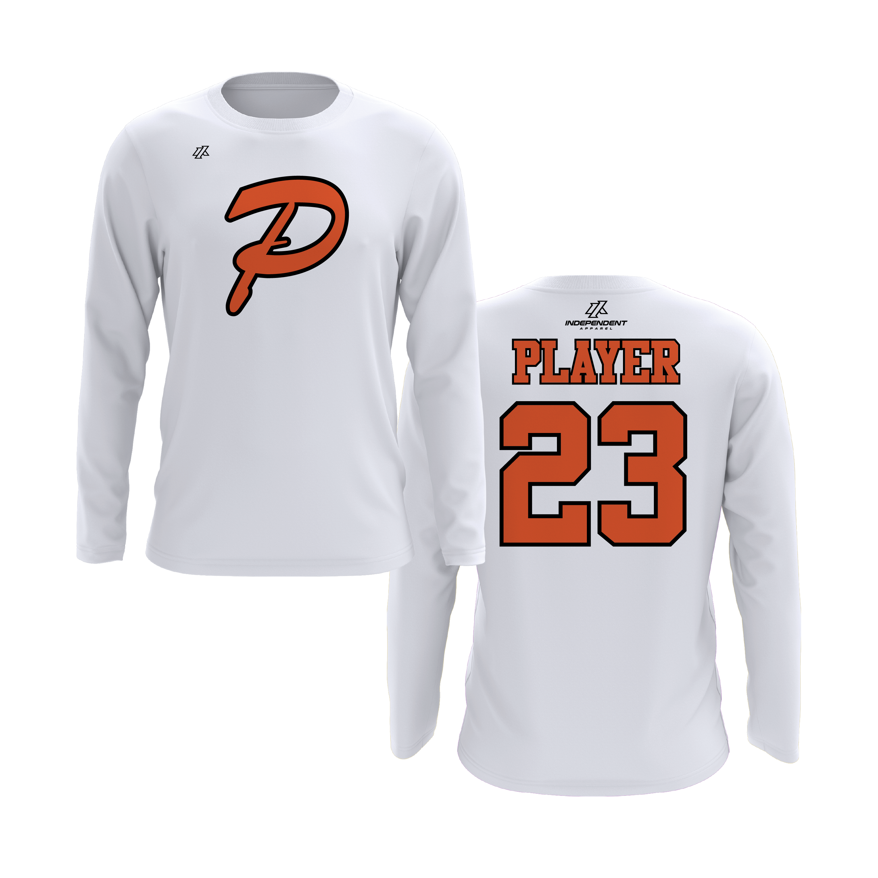 Dolman 10U P Script Logo Long Sleeve Shirt