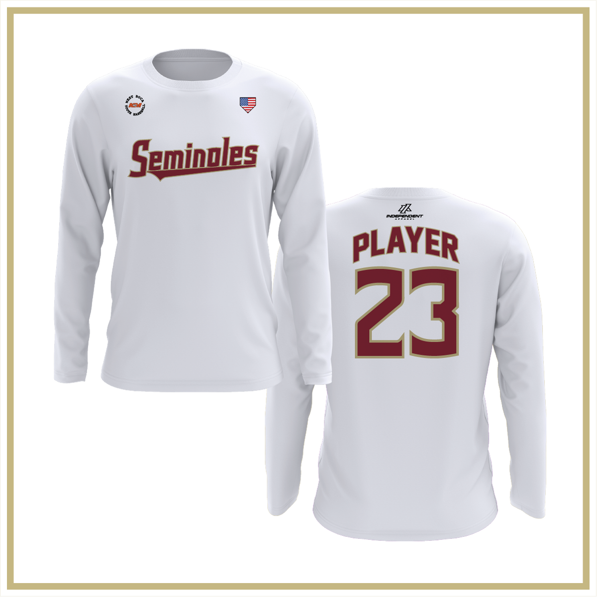 WBYB Fall ‘26 Seminoles Long Sleeve Shirt
