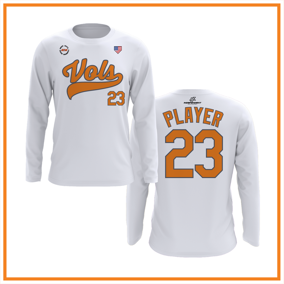 WBYB Fall ‘26 Vols Long Sleeve Shirt