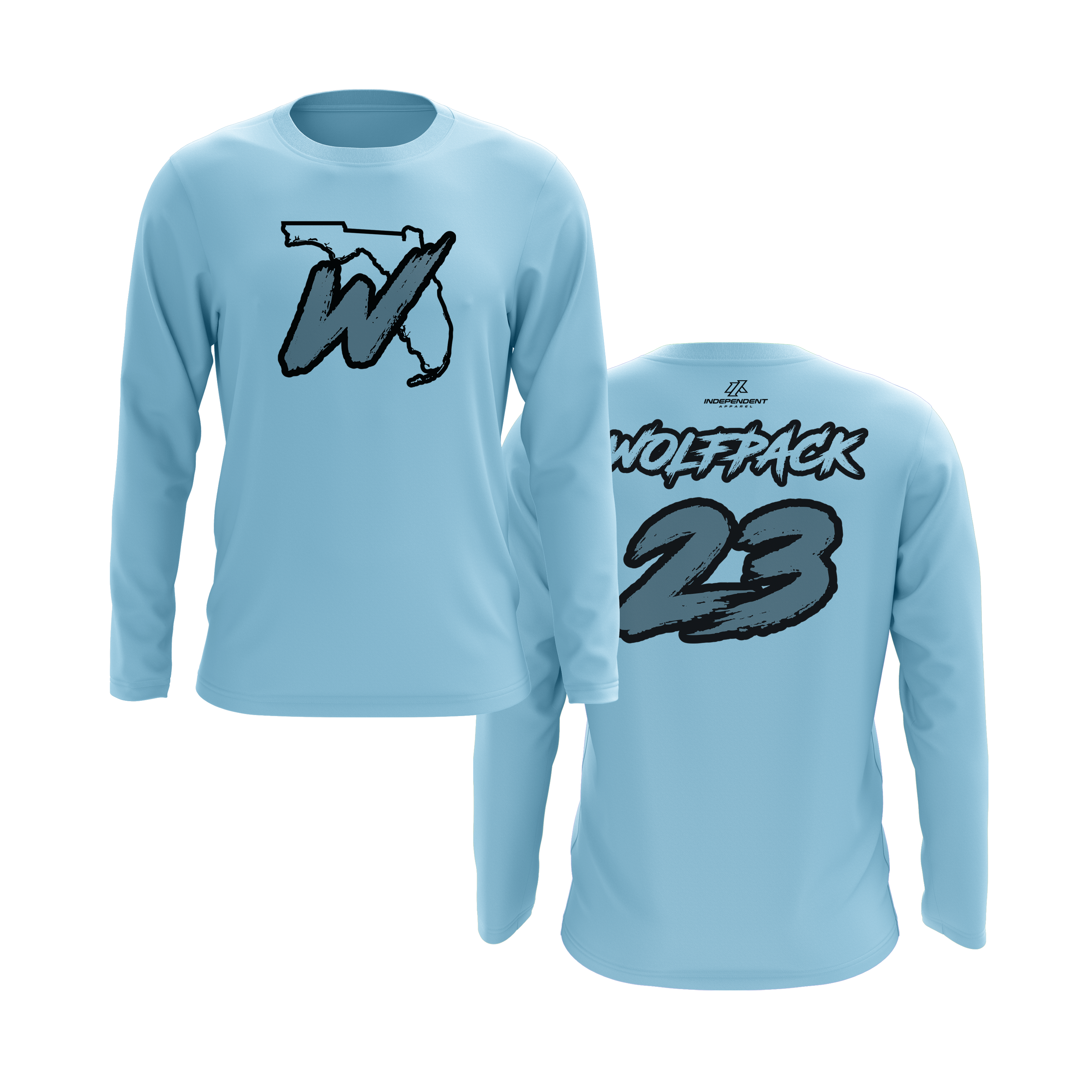 Wolfpack W Logo Long Sleeve Shirt