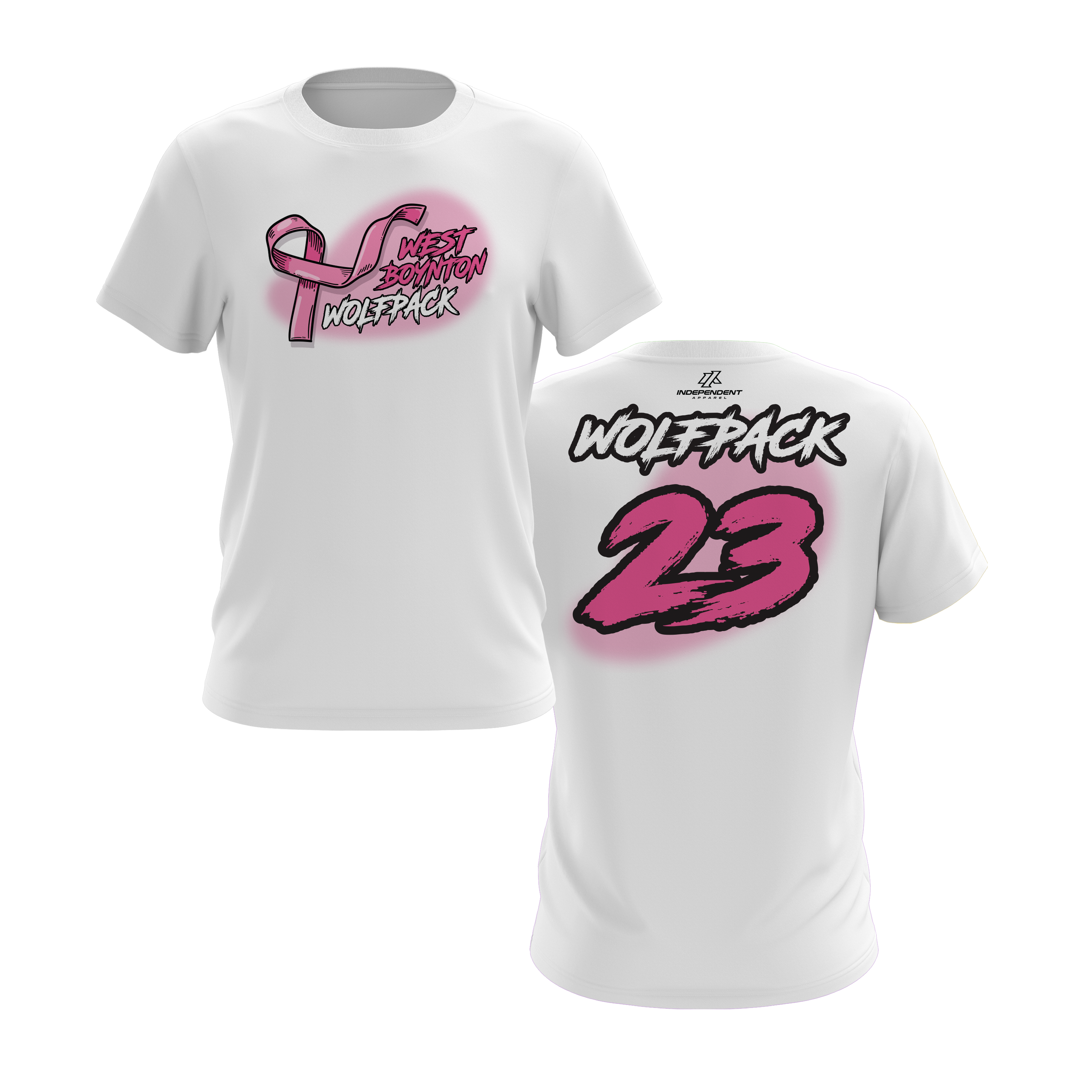 Wolfpack BCA Ribbon Logo Short Sleeve Shirt