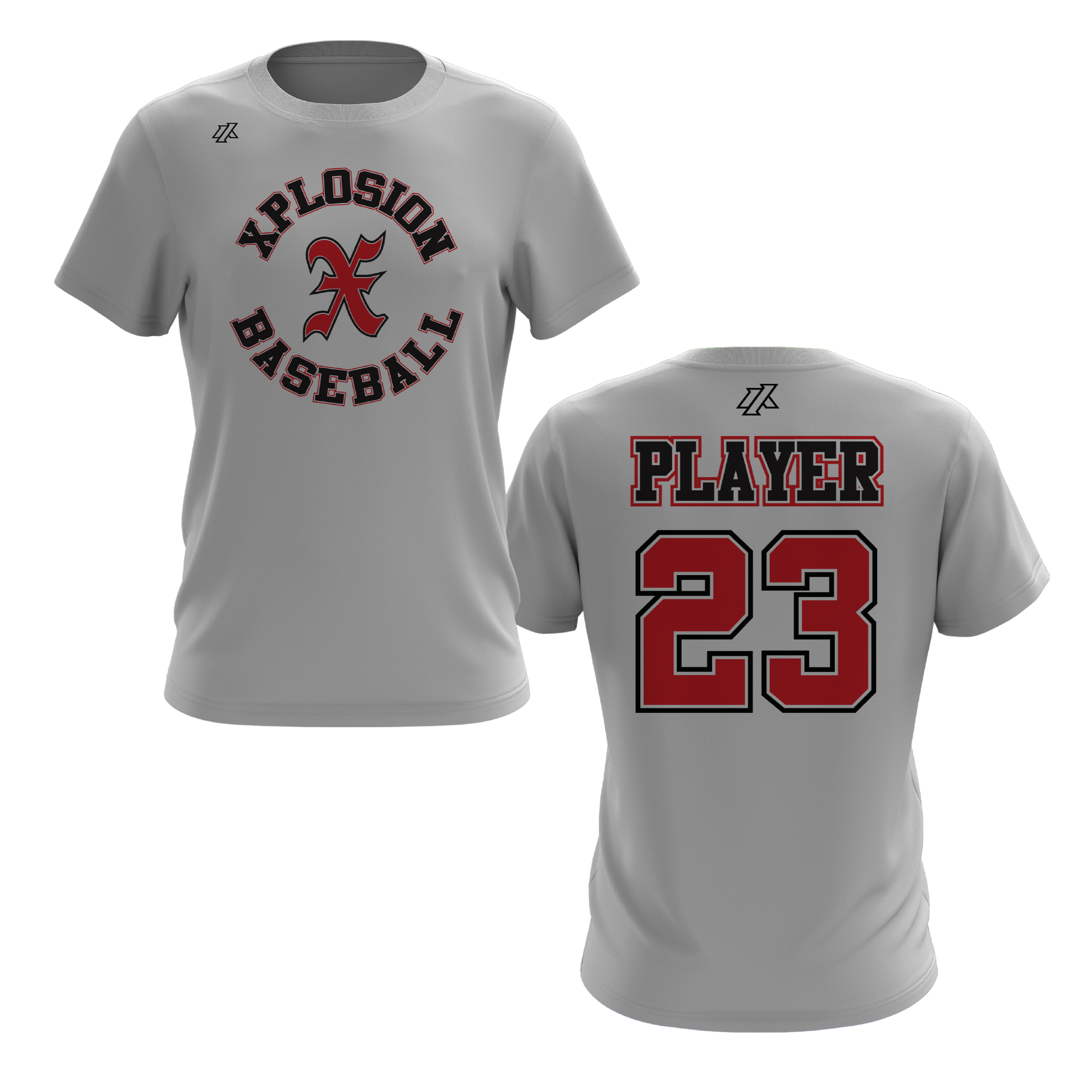 11U Grey Practice Shirt