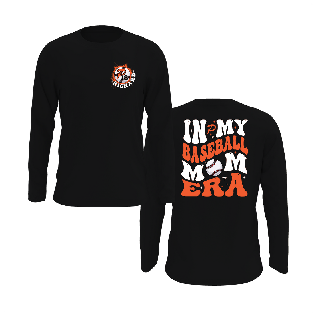 Duesler 11U Panthers “In My Baseball Mom Era” Long Sleeve Shirt