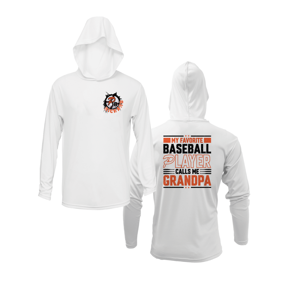Duesler 11U Panthers “My Favorite Baseball Player Calls Me Grandpa” Lightweight Hoodie