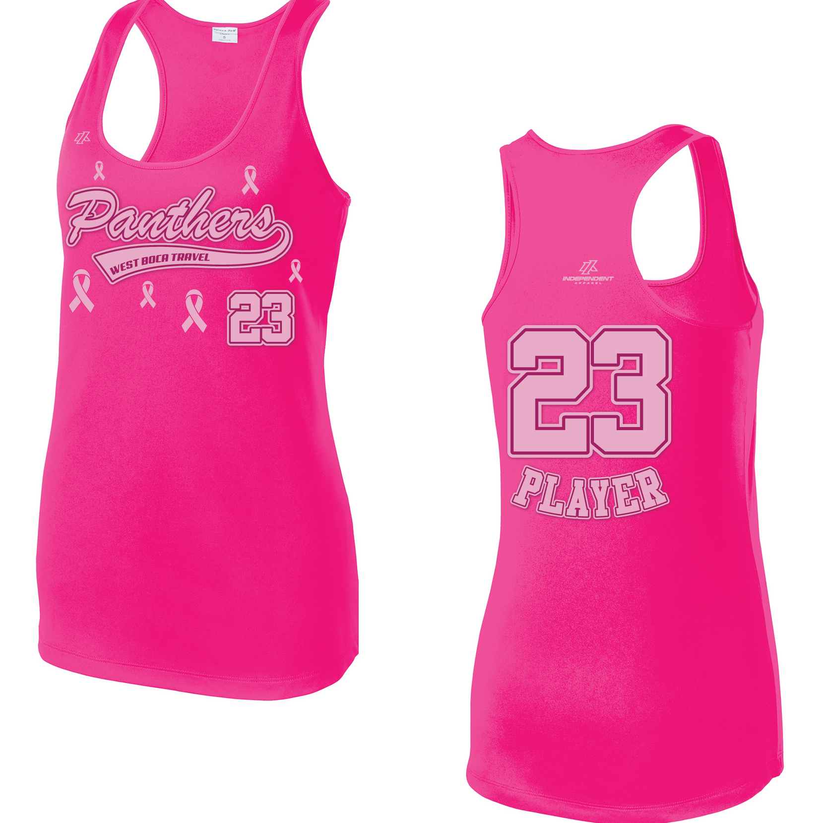 Panthers Swisher BCA Pink Tank