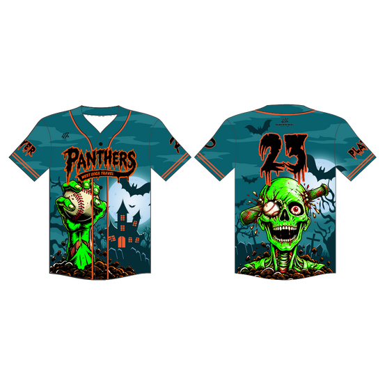 Riggio 9U Halloween 2026 Custom Button Down Jersey (ORDER BY 9/16 FOR 10/9 DELIVERY)