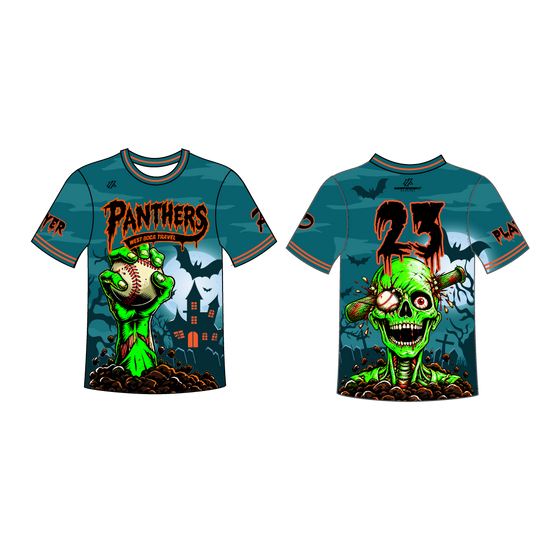 Riggio 9U Halloween 2026 Custom Crew Neck Jersey (ORDER BY 9/16 FOR 10/9 DELIVERY)