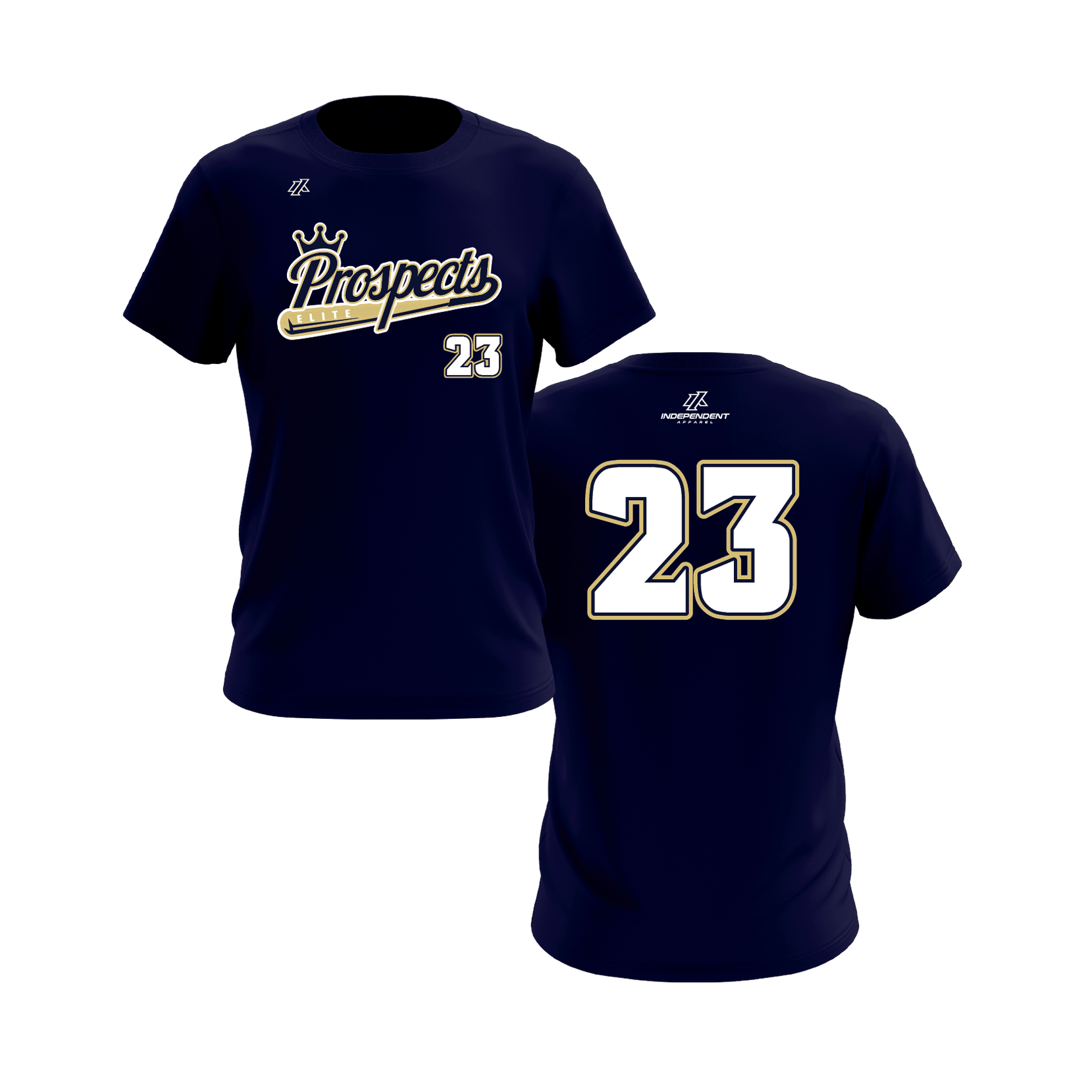 Prospects Elite Fall 2026 Navy Team - Navy Practice Shirt