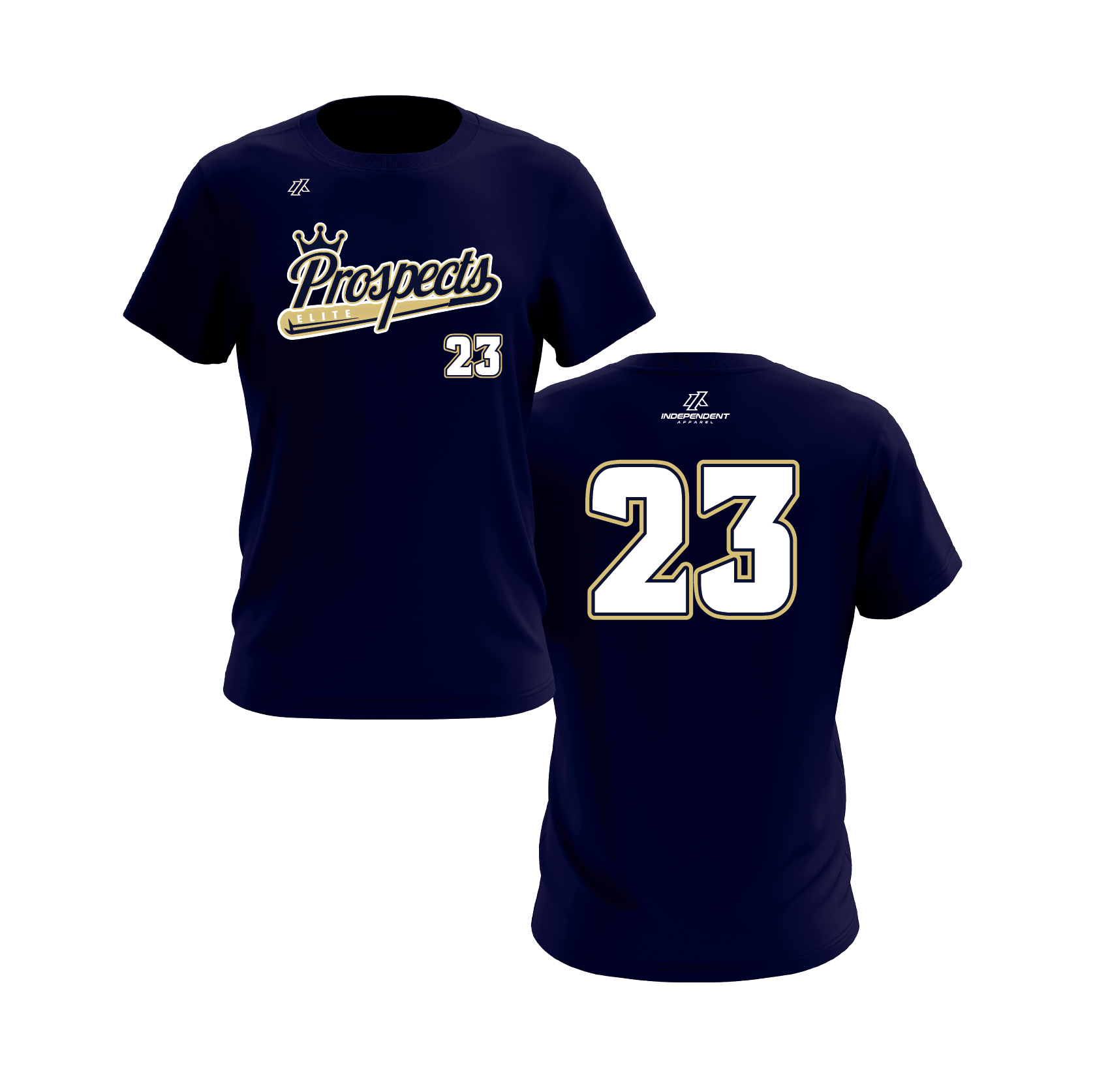 Prospects Elite Fall 2026 Gold Team - Navy Practice Shirt