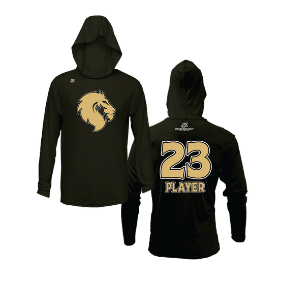 Buzzell 14U Lion Head Logo Lightweight Hoodie