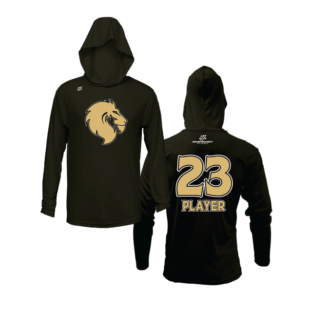 Buzzell 14U Lion Head Logo Lightweight Hoodie