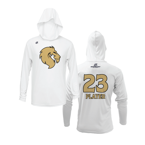 Buzzell 14U Lion Head Logo Lightweight Hoodie