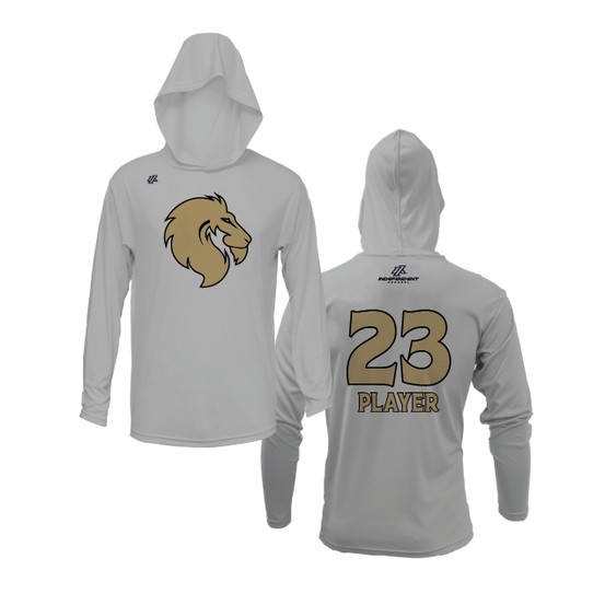 Buzzell 14U Lion Head Logo Lightweight Hoodie