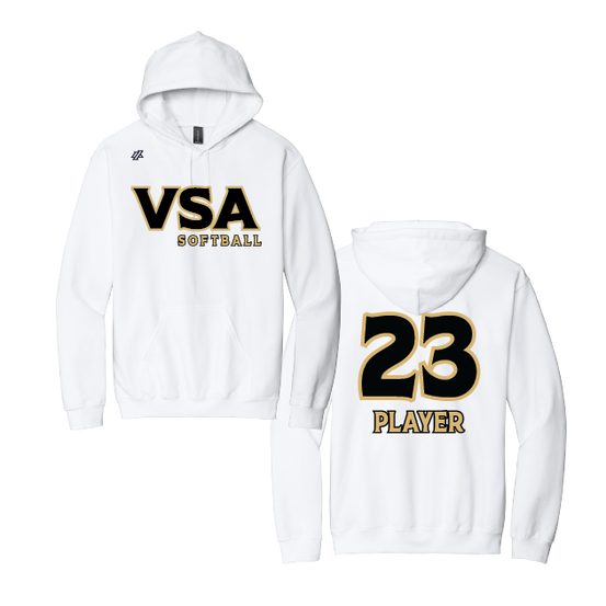 Buzzell 14U VSA Softball Logo Cotton/Poly Sweatshirt Hoodie