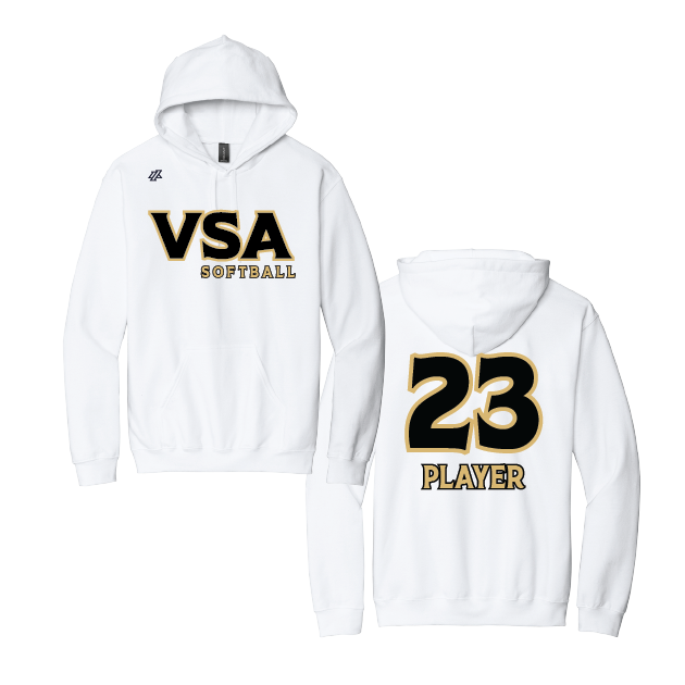 Buzzell 14U VSA Softball Logo Cotton/Poly Sweatshirt Hoodie