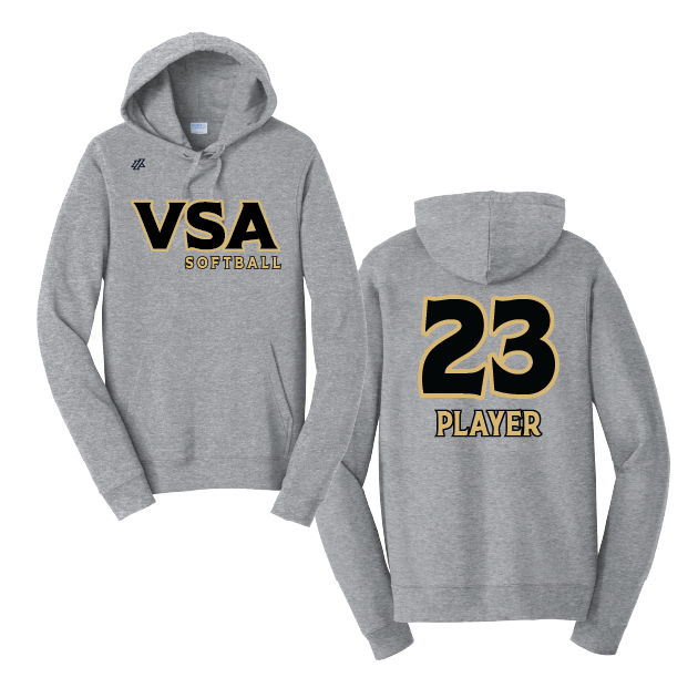 Buzzell 14U VSA Softball Logo Cotton/Poly Sweatshirt Hoodie