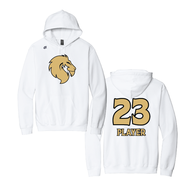 Buzzell 14U Lion Head Logo Cotton/Poly Sweatshirt Hoodie