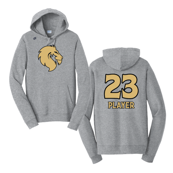 Buzzell 14U Lion Head Logo Cotton/Poly Sweatshirt Hoodie