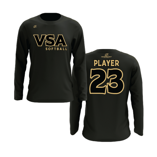Buzzell 14U VSA Softball Logo Long Sleeve Shirt