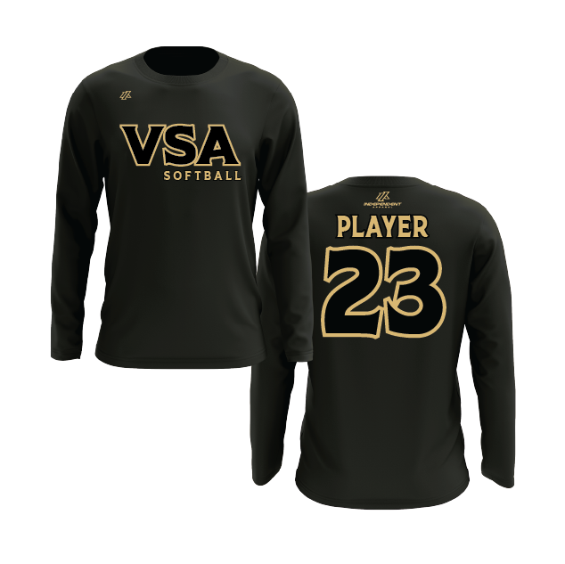 Buzzell 14U VSA Softball Logo Long Sleeve Shirt