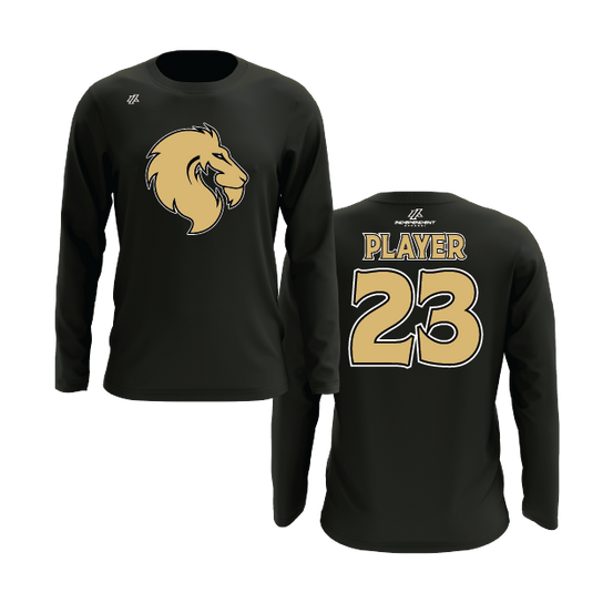 Buzzell 14U Lion Head Logo Long Sleeve Shirt