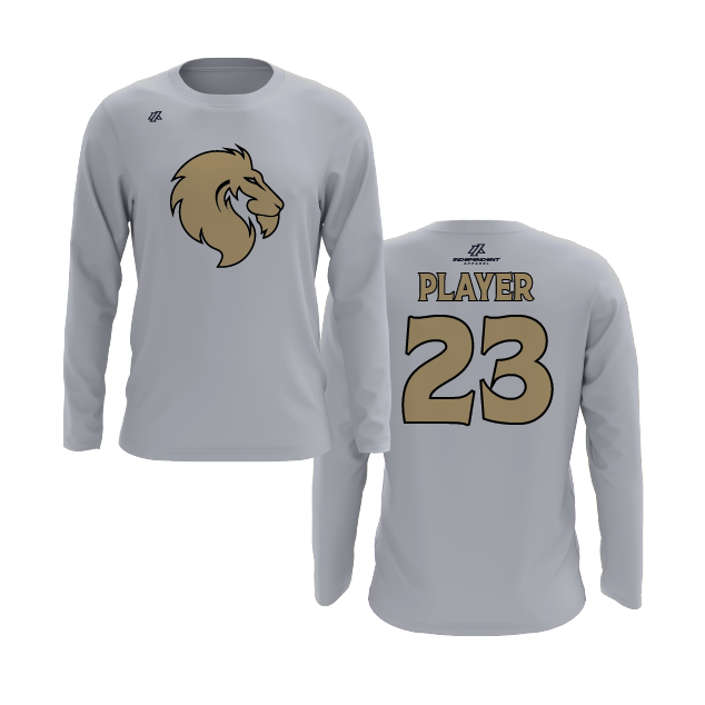 Buzzell 14U Lion Head Logo Long Sleeve Shirt