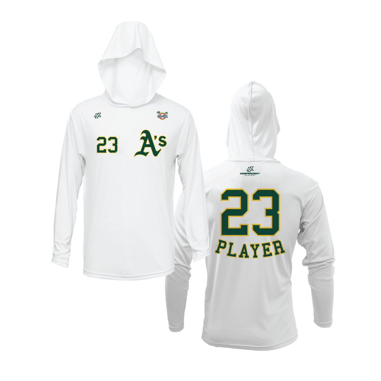 CCLL Athletics A Logo Lightweight Hoodie