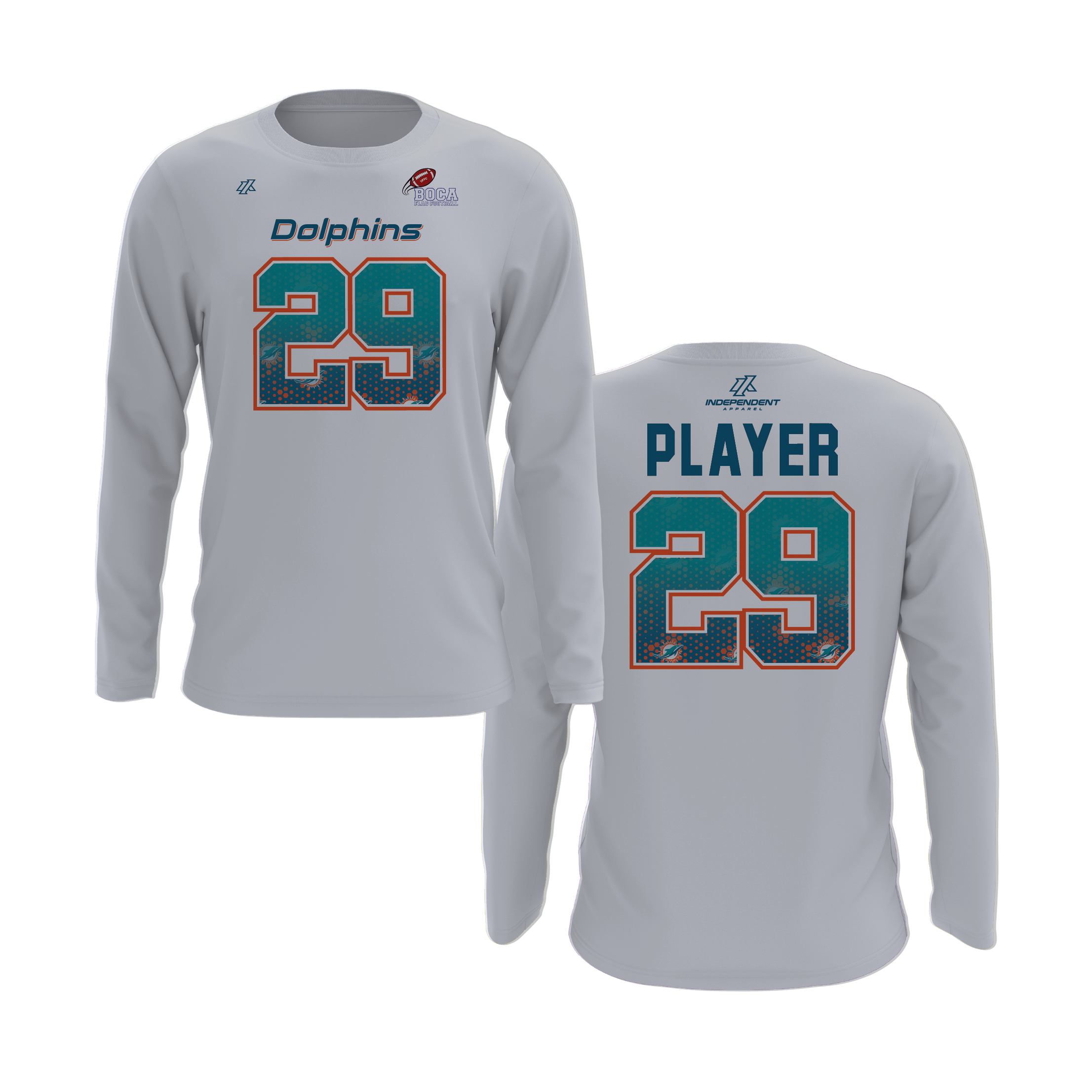 BFFC Fall '25 Dolphins Long Sleeve Shirt