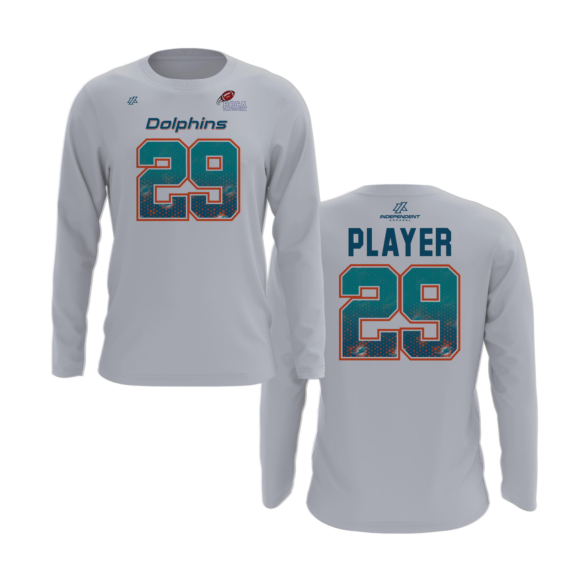 BFFC Fall '25 Dolphins Long Sleeve Shirt