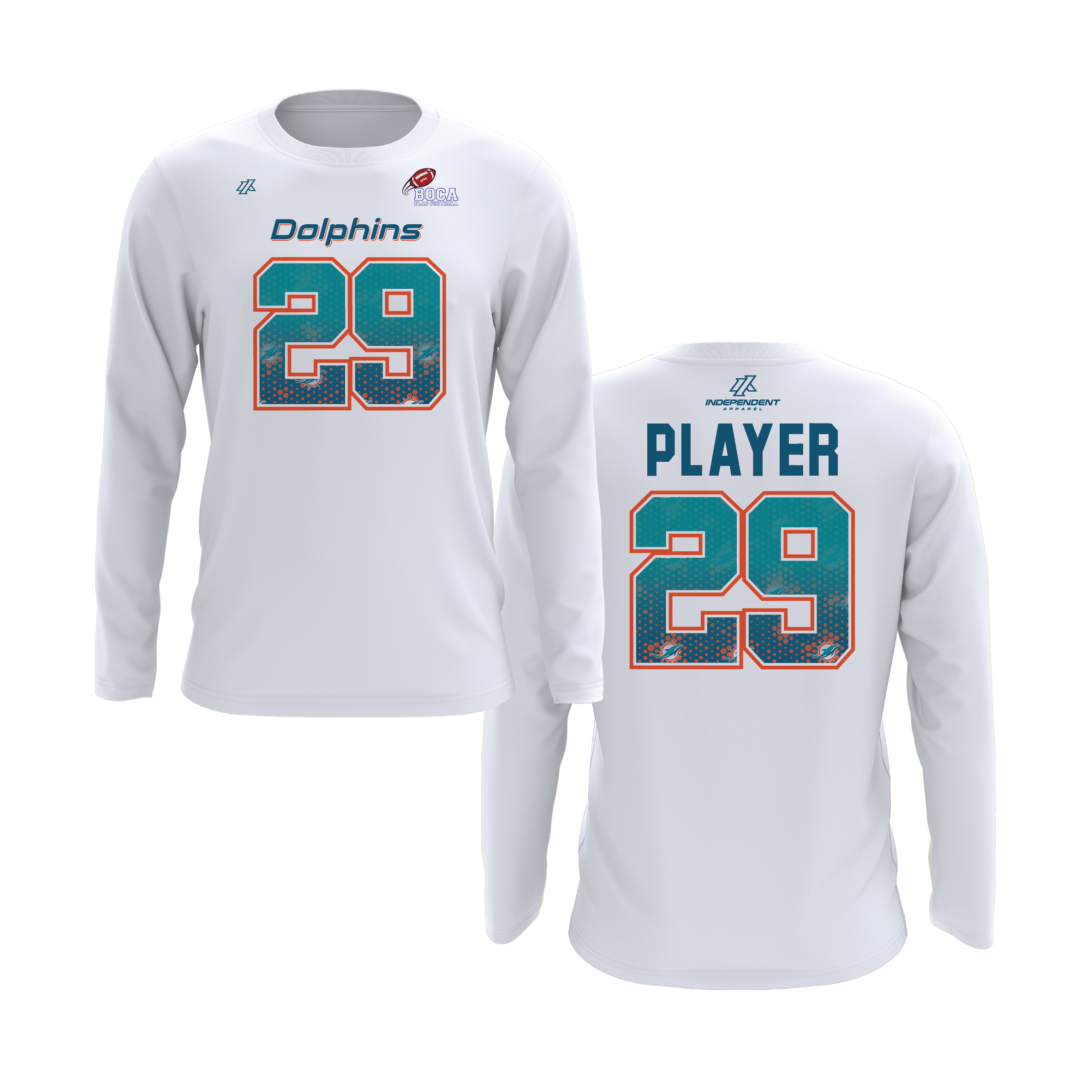 BFFC Fall '25 Dolphins Long Sleeve Shirt
