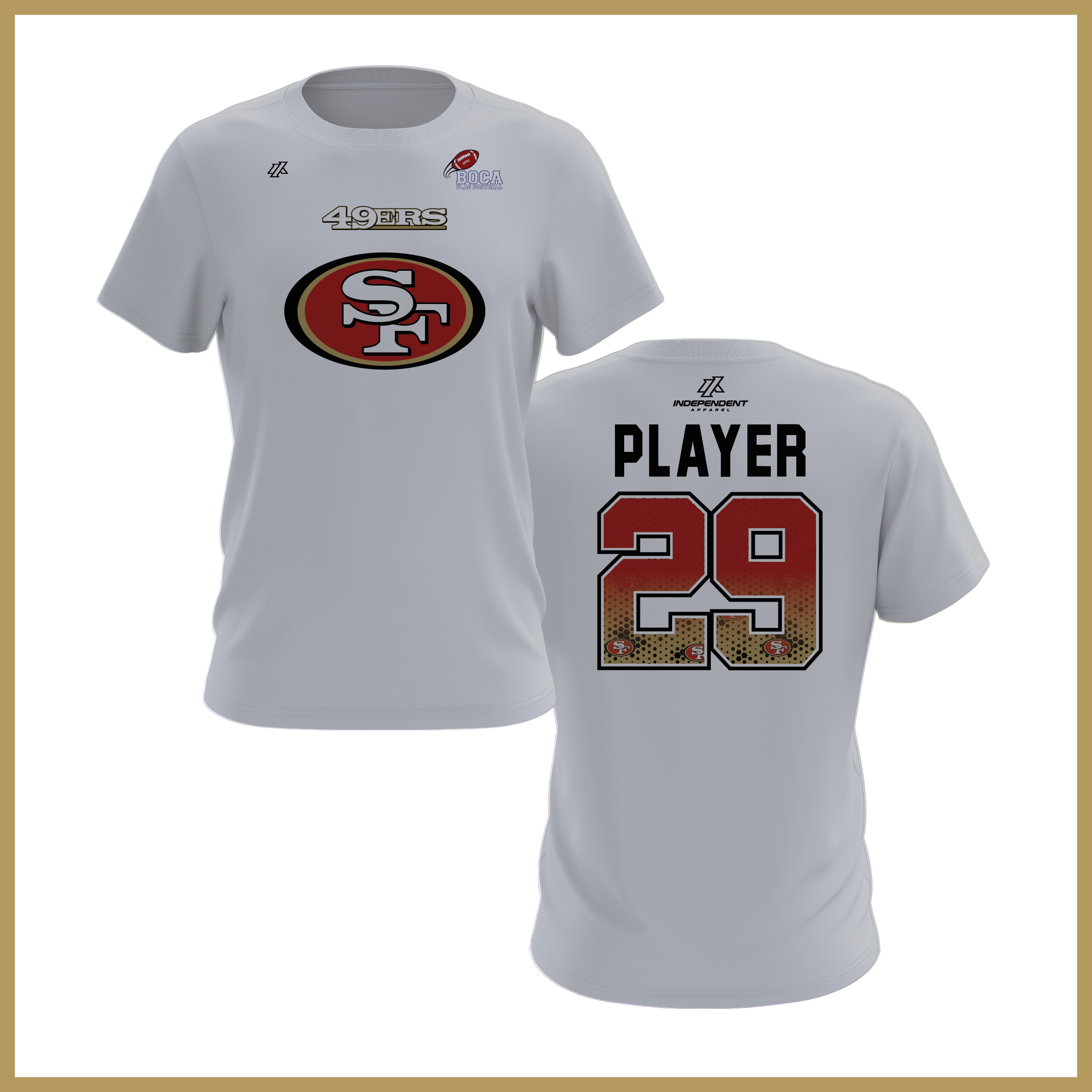 BFFC Fall '25 49ers Logo Short Sleeve Shirt