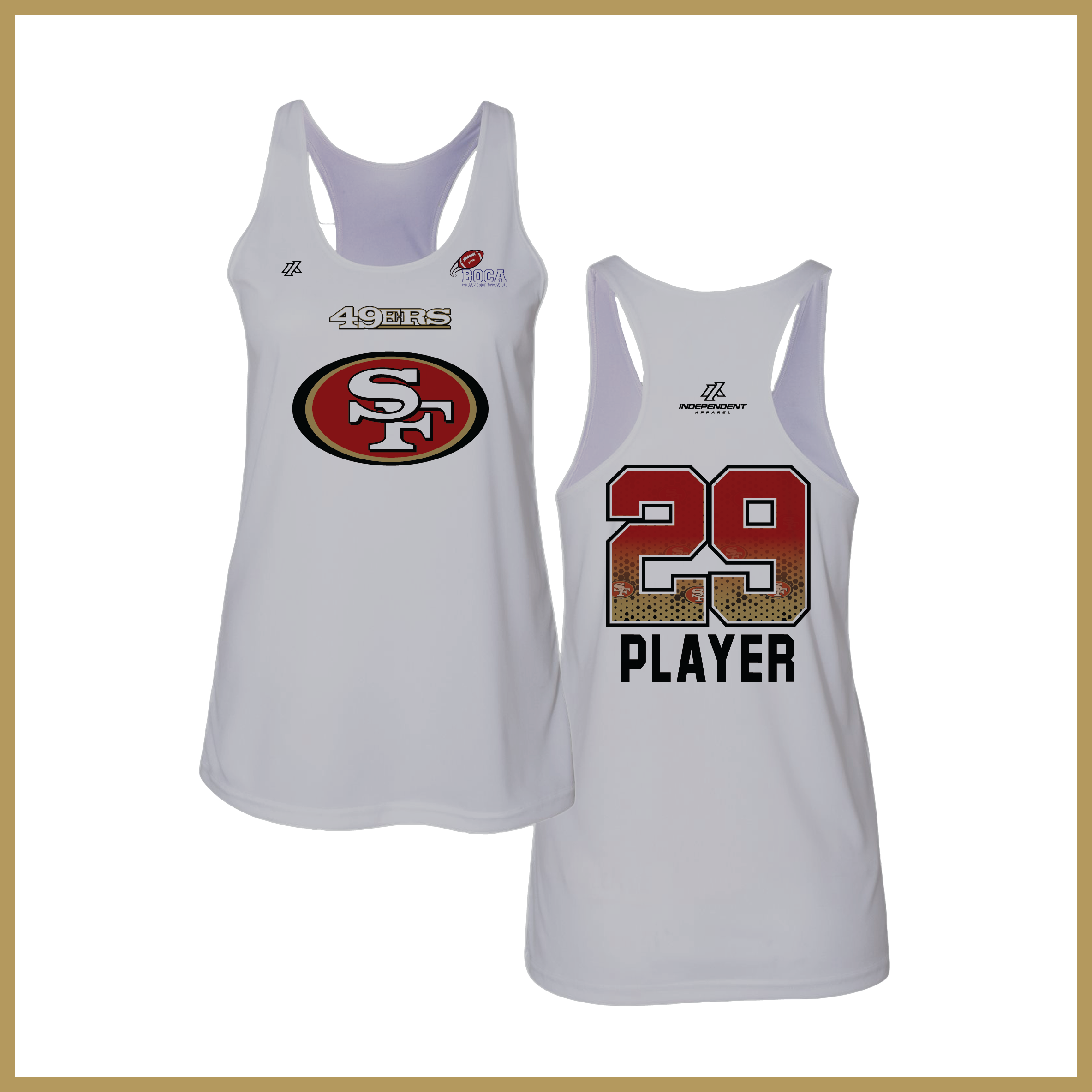 BFFC Fall '25 49ers Logo Women's Tank Top