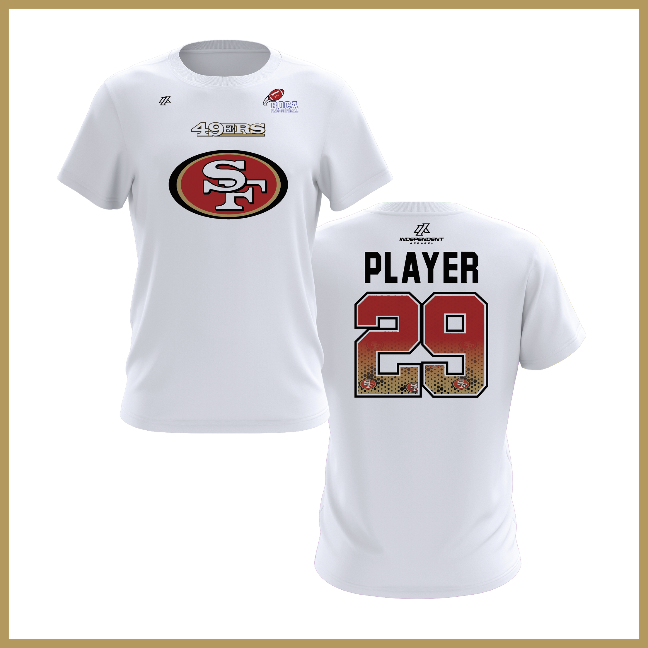 BFFC Fall '25 49ers Logo Short Sleeve Shirt