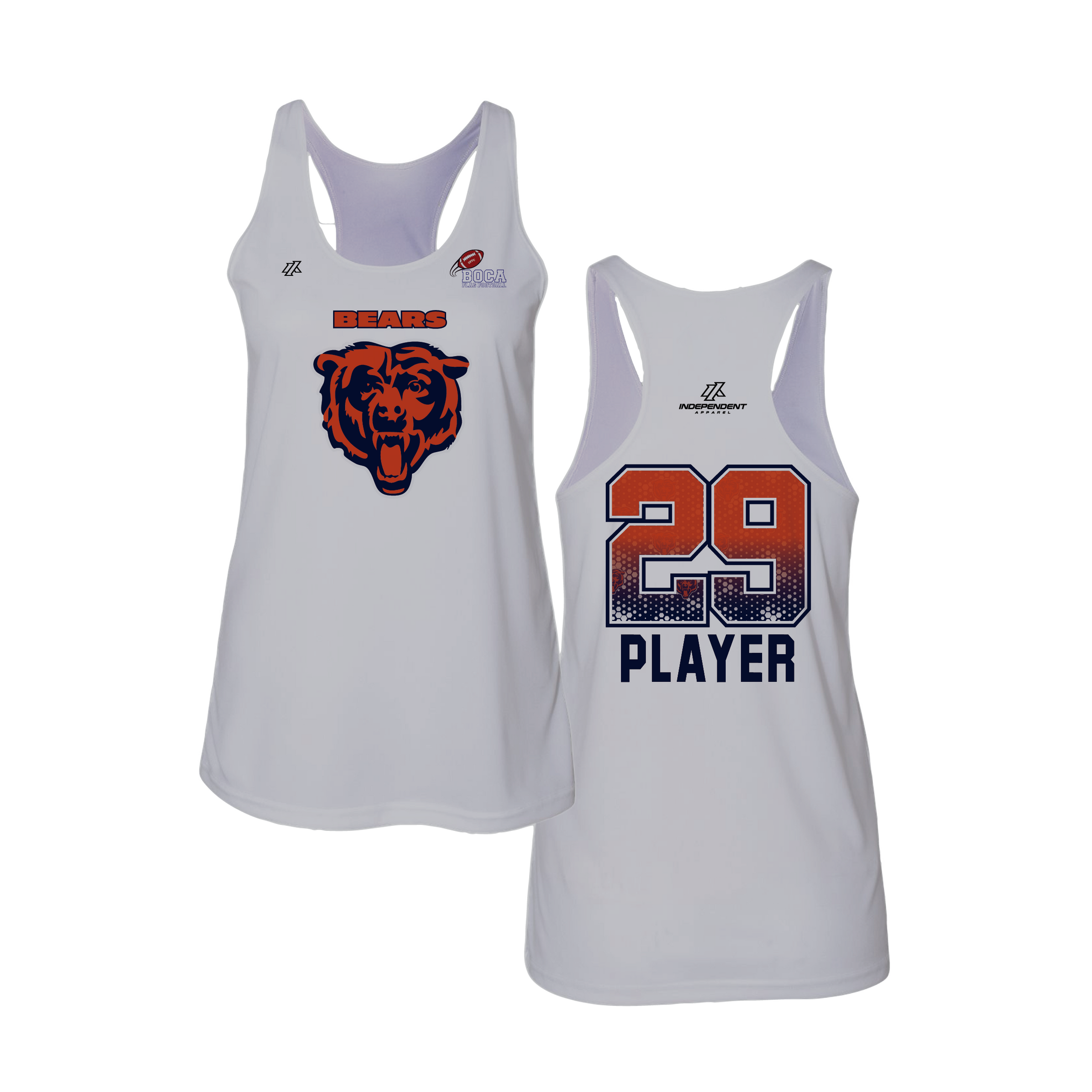 BFFC Fall '25 Bears Mascot Women's Tank Top