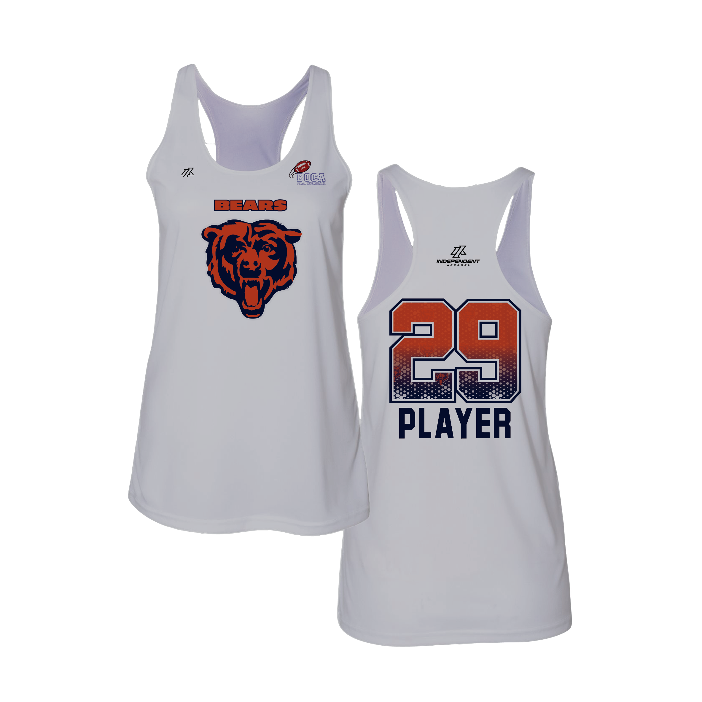 BFFC Fall '25 Bears Mascot Women's Tank Top