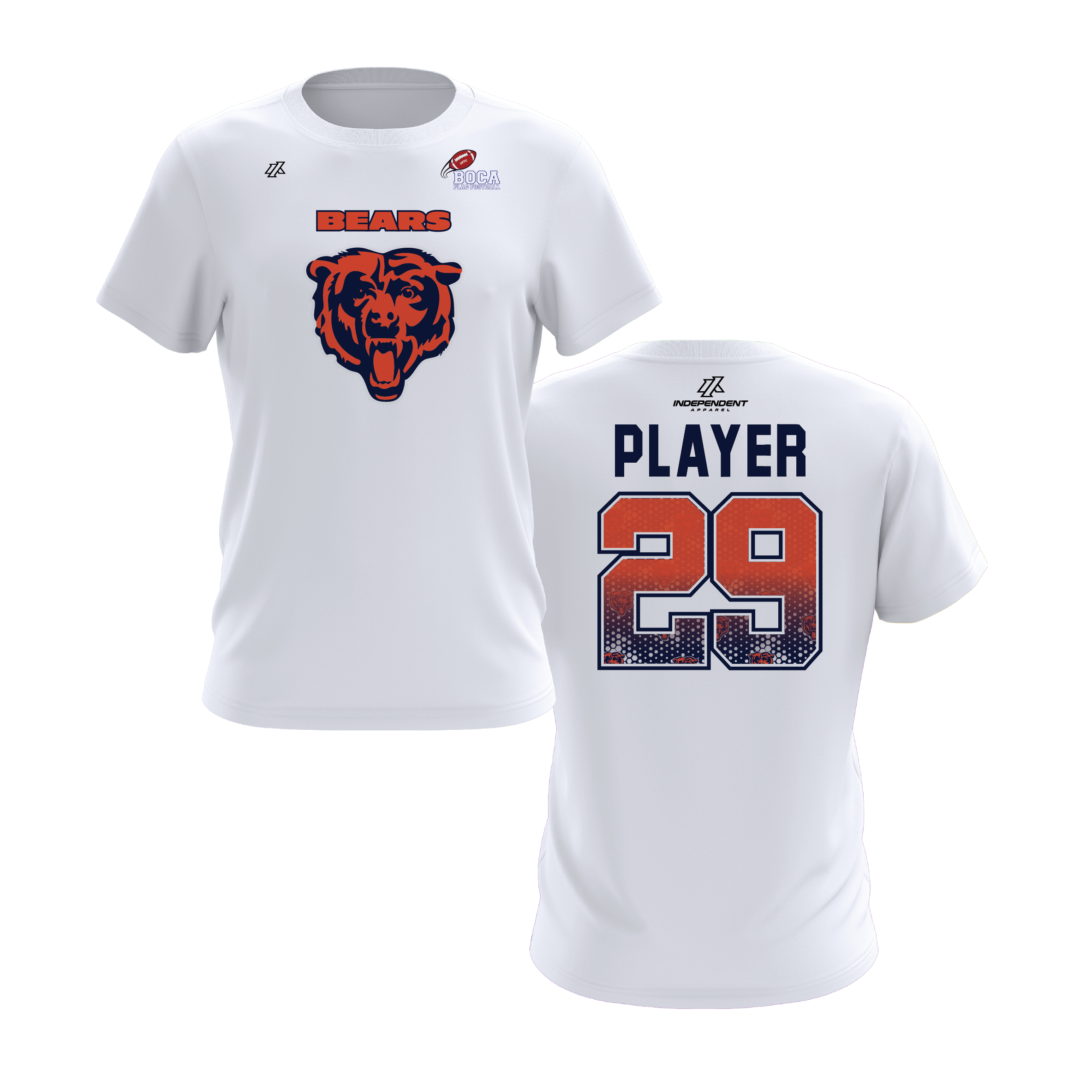 BFFC Fall '25 Bears Mascot Short Sleeve Shirt