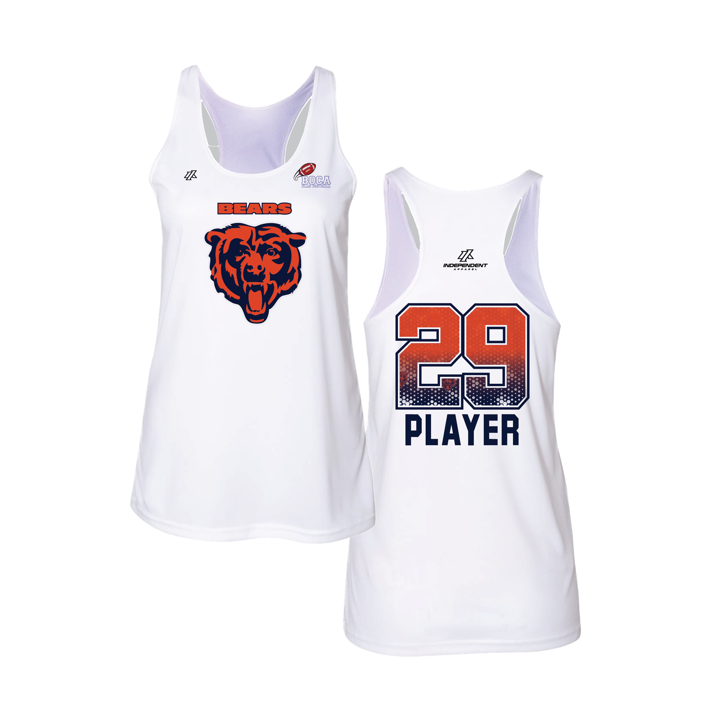 BFFC Fall '25 Bears Mascot Women's Tank Top