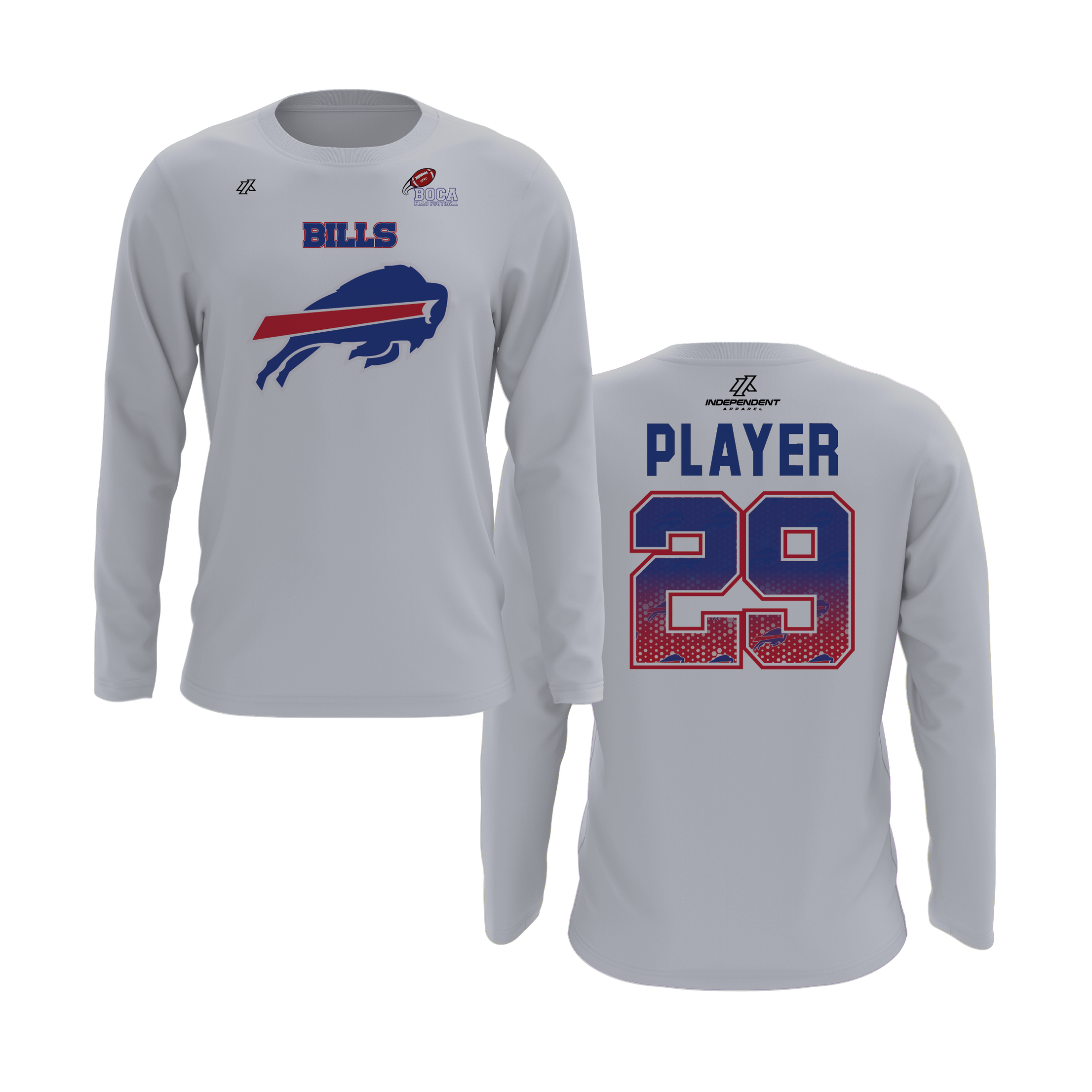 BFFC Fall '25 Bills Mascot Long Sleeve Shirt