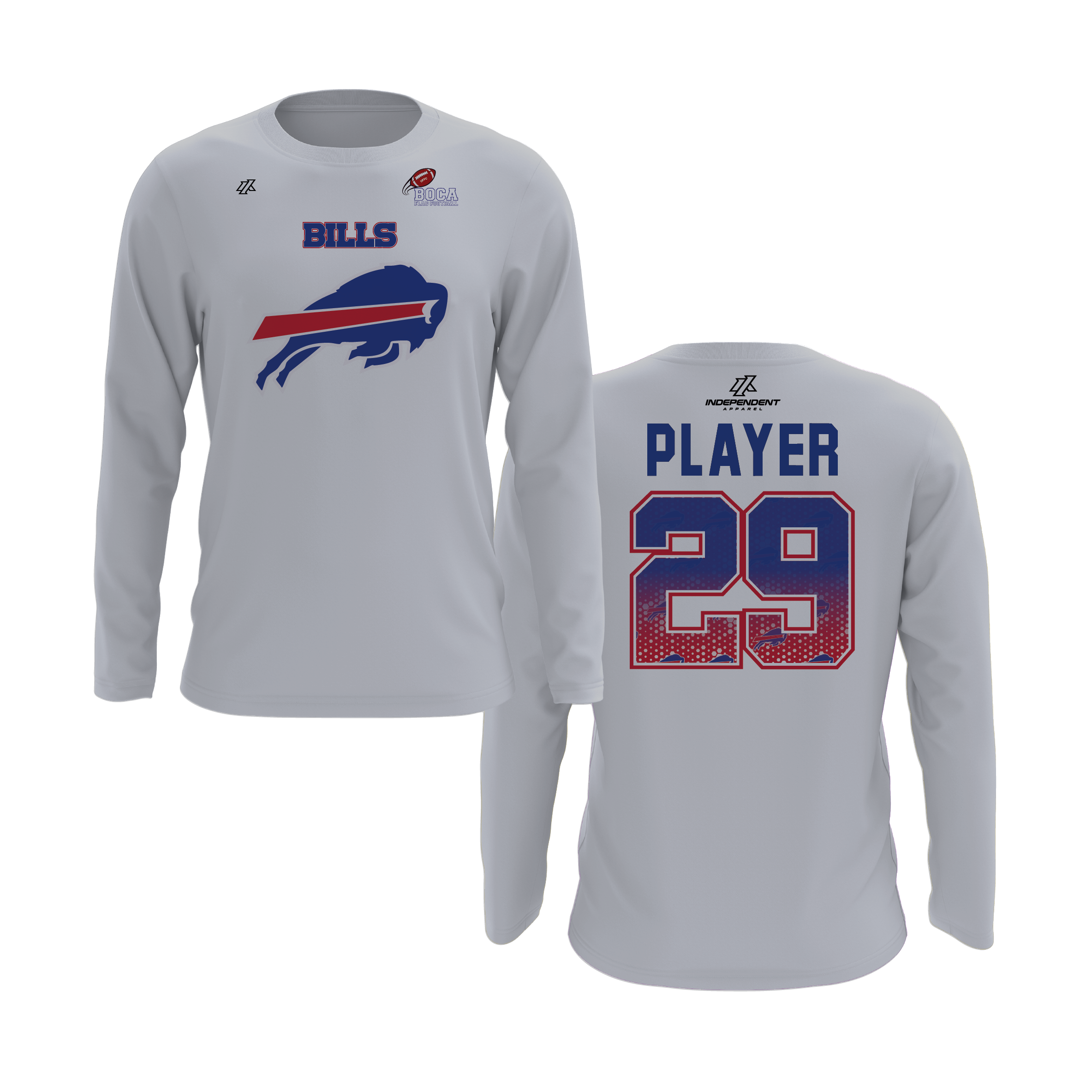 BFFC Fall '25 Bills Mascot Long Sleeve Shirt