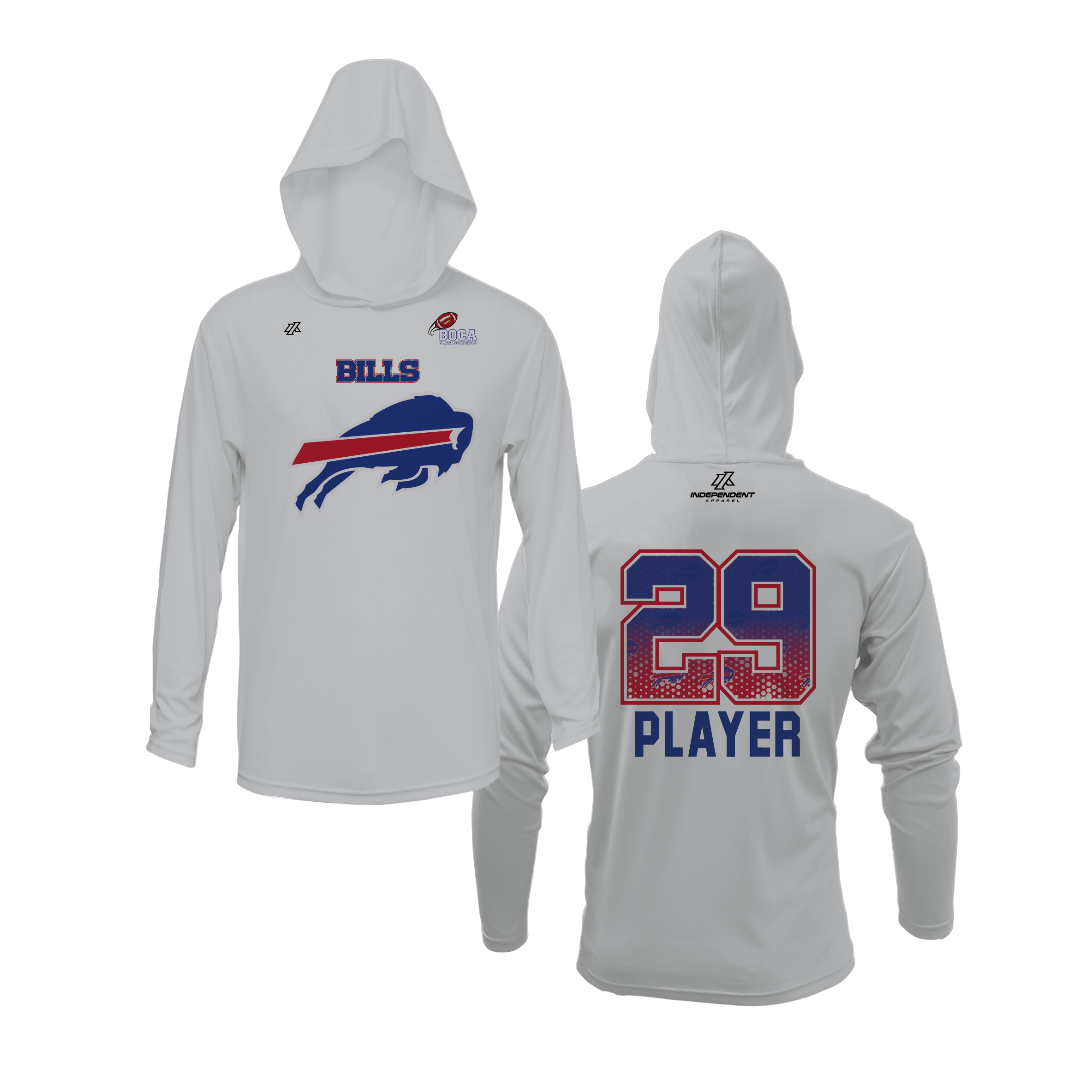 BFFC Fall '25 Bills Mascot Lightweight Hoodie