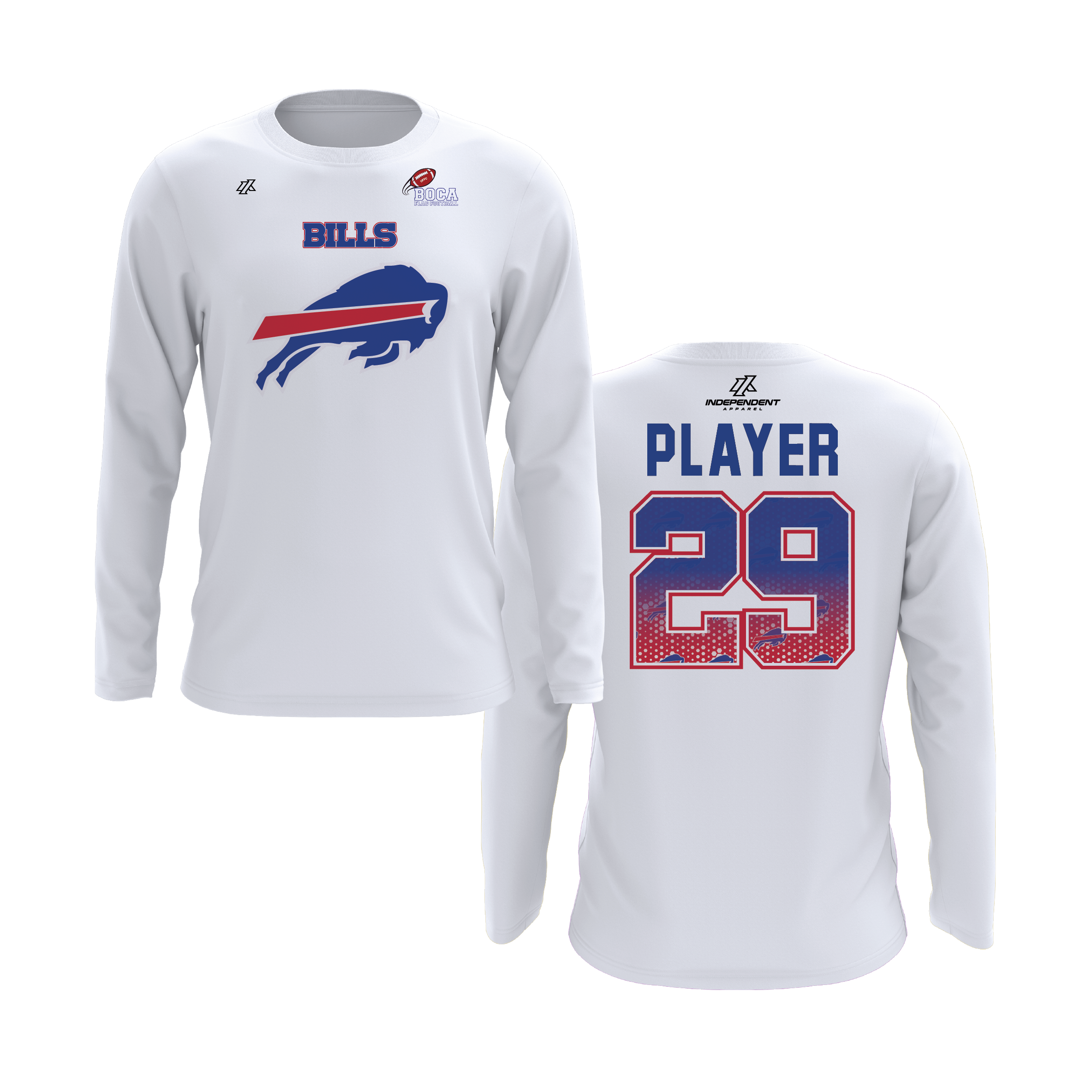 BFFC Fall '25 Bills Mascot Long Sleeve Shirt
