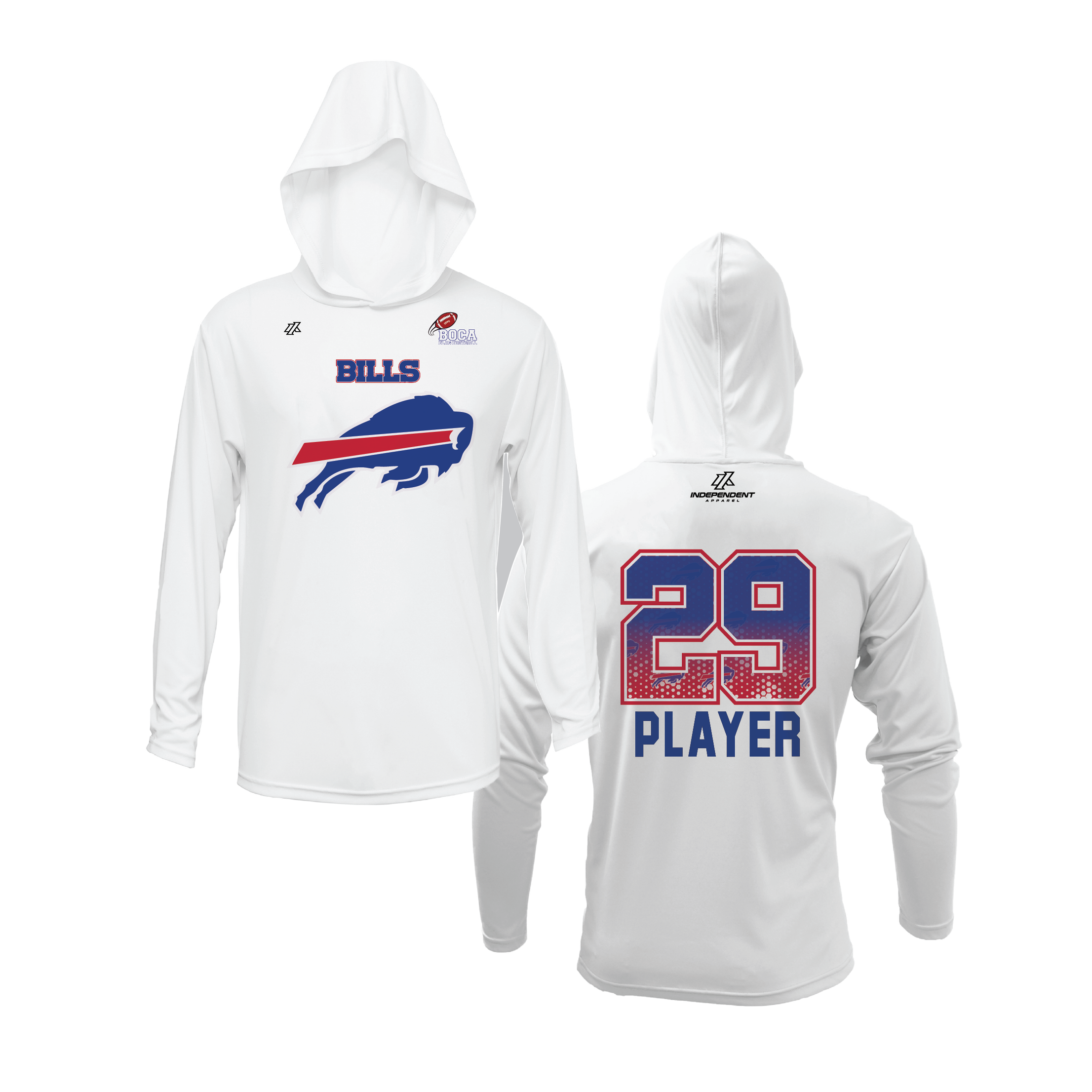 BFFC Fall '25 Bills Mascot Lightweight Hoodie