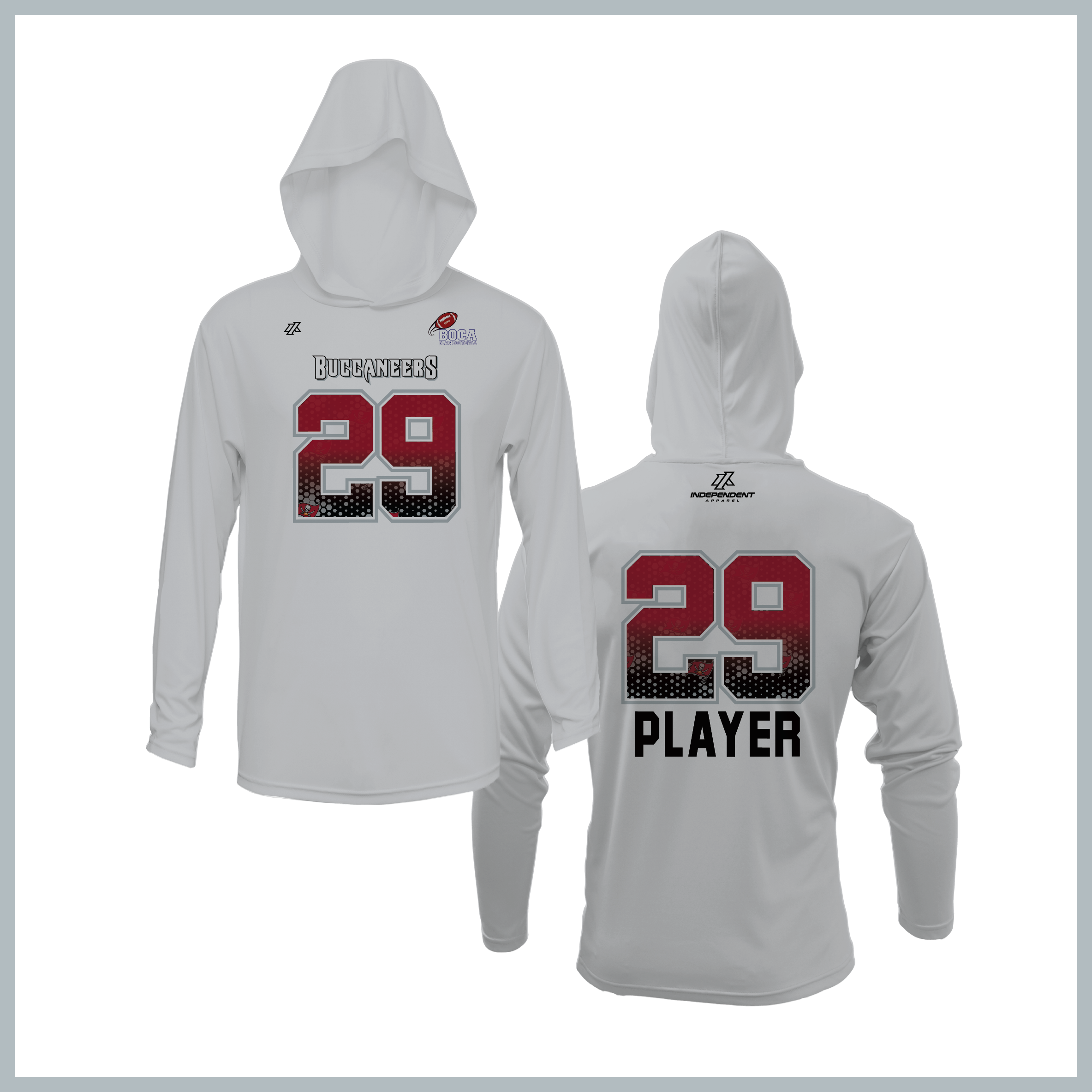 BFFC Fall '25 Buccaneers Lightweight Hoodie